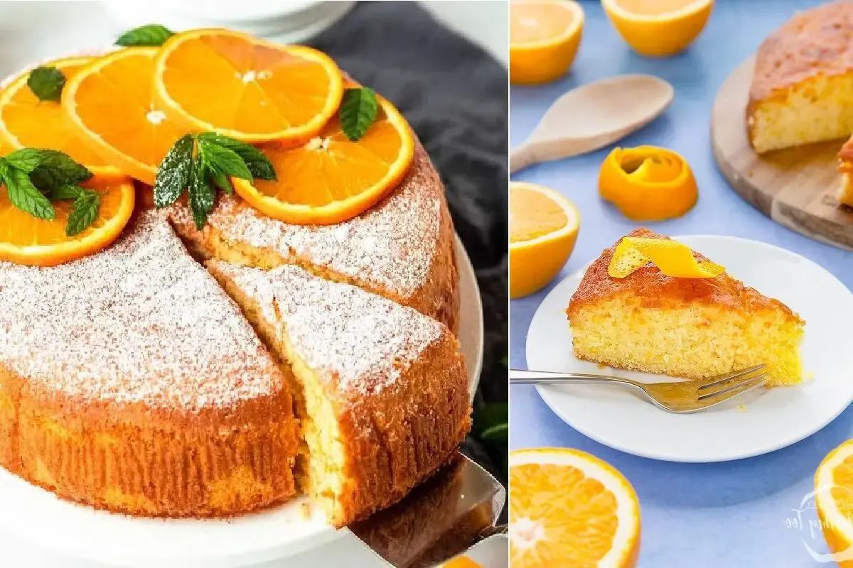طرز تهیه کیک پرتقال با کرم+ چند نکته مهم و کاربردی