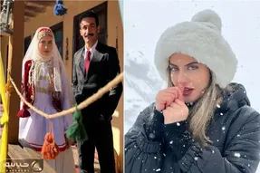 درخشش بهاره ی سوجان در آبی الکتریکی