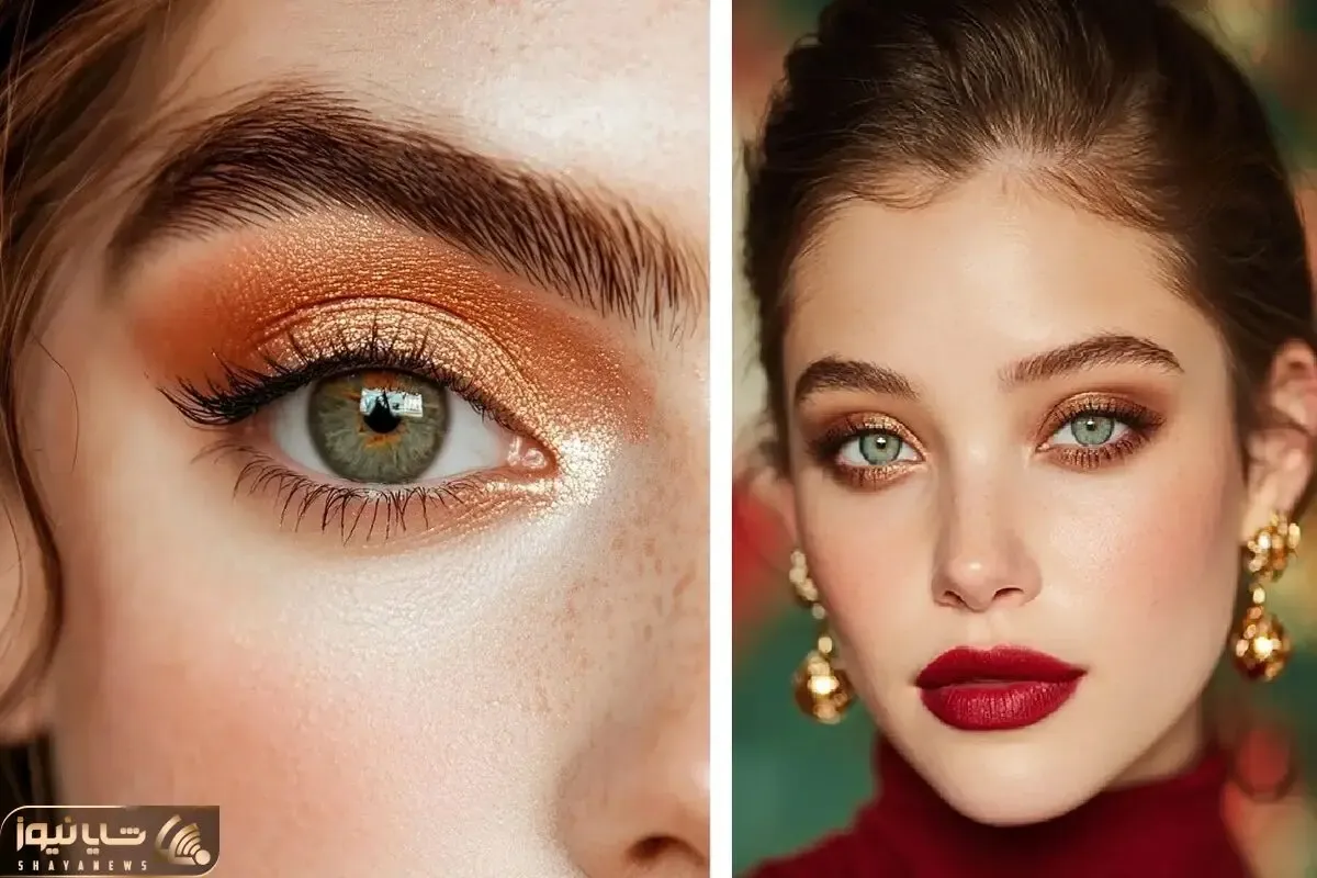 مدل های سایه چشم مسی؛ آموزش نحوه زدن و ست سازی با قسمتهای دیگه میکاپ صورت