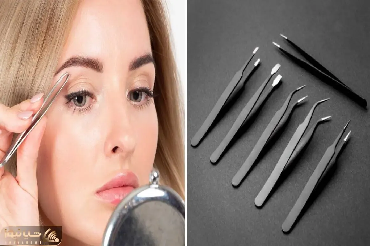تیز کردن موچین ابروی کُند با ترفند آرایشگر؛ با این وسیله ی کاری بشمار سه تیز و بز شده