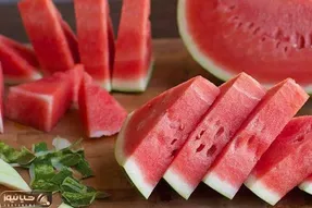 ایده های خلاقانه؛ برش هندوانه به شکل درخت برای شب یلدا
