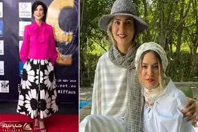 سارا بهرامی با استایل چیتانش که هیچ سِنخیتی با ایرانیا نداره؛ شلوار قد چهلش چی میگه!