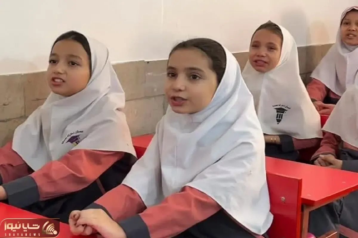آواز گروهی؛ دختر مدرسه ای مثل ابر بهاری اشک میریزه و دوستاش برای پدر میخونن