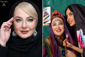 شاخ ترین میکاپ آرتیست که خانومای بازیگرو ازین رو به اون رو کرد؛ باورنکردنیه این حجم خوشگلاسیون!