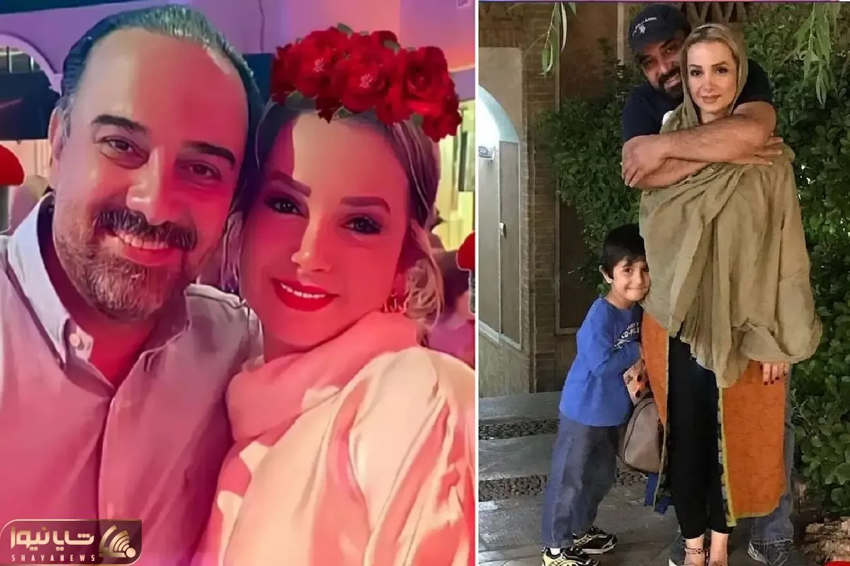 برزو ارجمند و زنش بعد عروسی ساسی چه باز ماز میپوشن جلففف؛ خانم گیسشو دو متر بافیده!