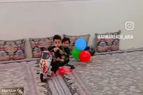 آواز جوگیر؛ حین موتور بازی بچه ها محسن لرستانی پلی شد از خودبیخود شدن خونه رو ترکوندن