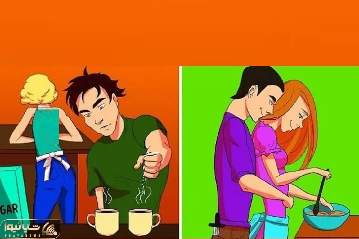 هوش تصویری؛ اگه زدی رو دست باهوشا بگو کدوم از این آقایون  میخواد همسرشو بکشه؟