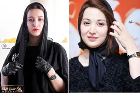 خط چشم خط کشی شده 