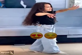 آواز شاد؛ دختربچه جوری با حرکات نرم و حساب شده آذری رقصید عمرا به عمر دیده باشی محتشم
