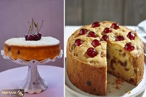طرز تهیه کیک آلبالو خوشمزه و خوش طعم / یه کیک با عطر و بافت عالی و پف زیاد