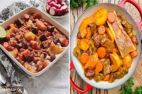 طرز تهیه تاس کباب با بهترین طعم و مزه / یه ناهار خوشمزه و مقوی که حرف نداره