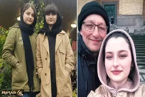 عکسای مامان بابای واقعی سارا و نیکا فرقانی در سوئد / متفاوت و جذاب تر از نقی و همای پایتخت