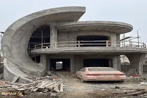 معماری خلاقانه؛ خونه قبل گچ کاری قشنگی نداره ولی کارای تکمیلیشو کرد 20میلیارد رفت روش