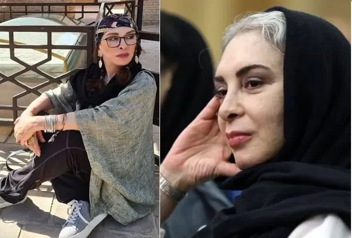 افسانه بایگان 60 ساله با تیپ تینیجریش؛ خانم خانما چه آوازی هم می خونه!