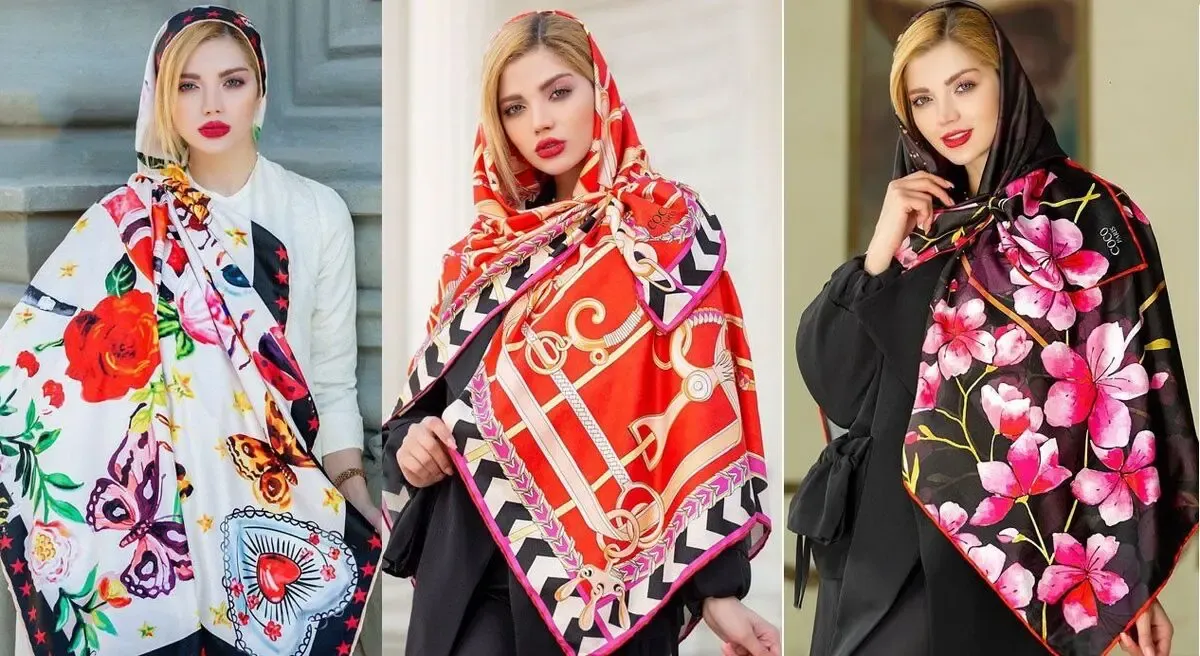 اصول ست کردن شال و روسری اینجاس؛ نوروز 1401 چه شال و روسری روی سرمون بزاریم؟