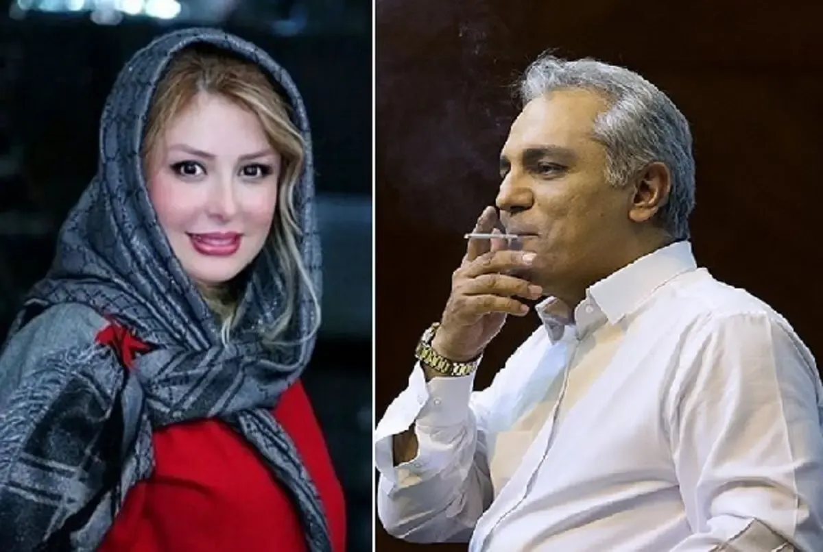 نیوشا ضیغمی خودش را به مهران مدیری چسباند!