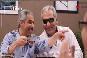 سکانس خندان/مدیری صورتش فلج شده سیامک توان ادامه نداره غش کرده از خنده