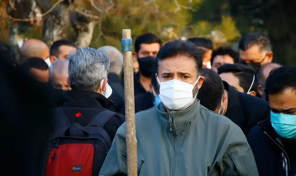 اشکهای سید جواد هاشمی: انتظار نداشتم علی کم بیاورد