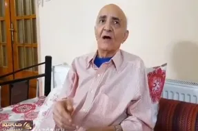 آواز احساسی؛ پیرمرد کل جونش مریض افتاده رو تخت یارب در این غوغای هستی میخونه ناز نفست