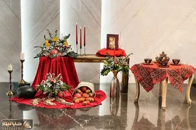 ایده های خلاقانه؛ ایده چیدمان میز یلدا دلبرانه