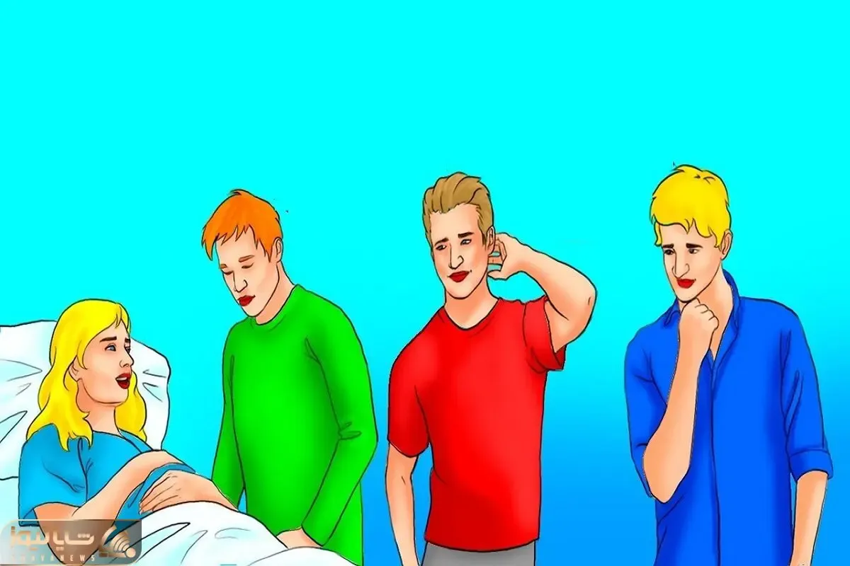 هوش تصویری؛  بیا هوشت رو به رخ بکش و بگو کدوم از این آقایون برادر این  دختر گیس طلایی؟