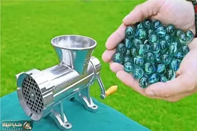 نوستالژی بازی؛ از شیشه نخاله تیله هایی میسازن که کل بچگیت باهاش گذشت