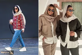 چطور میشه یه لباس هم مانتو باشه هم لباس مجلسی! کاربرد شومیز در استایل پاییزی
