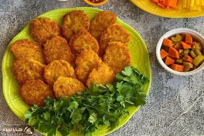 آموزش آشپزی؛ کوکوی مرغ زعفرونی یه شام فوری با طعم مجلسی