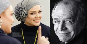 عکس عجیب بهاره رهنما در مراسم ختم محسن قاضی مرادی !