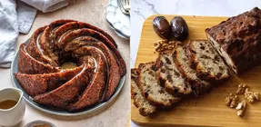 طرز تهیه کیک خرما و گردو؛ واسه عصرونه کنار یه فنجون چای یا قهوه آی می چسبه ها!