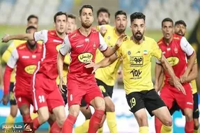 (عکس) جنجالی‌ترین اتفاق در بازی پرسپولیس - سپاهان