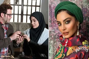 صحرا اسداللهی بازیگر در جستجوی آرامش با آرایشی غلیییظ مثل نقاشی باب راس؛ انصافا برگام!