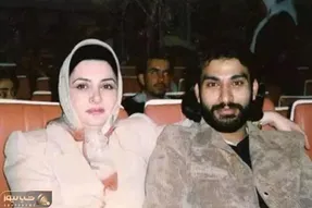 آواز شاد؛ ناصر عبداللهی خدا بیامرز چشم تو چشم برای زنش آهنگ دلبر رو خوند