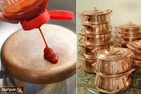 کلی ظرف داری که کدر شدن؟ / راهکار خوشگل و براق شدن ظروف مسی و فلزی رو توی مشتت میذارم