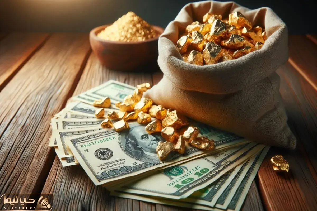 تاج پادشاهی سال 2024 بر سر طلای 18 عیار