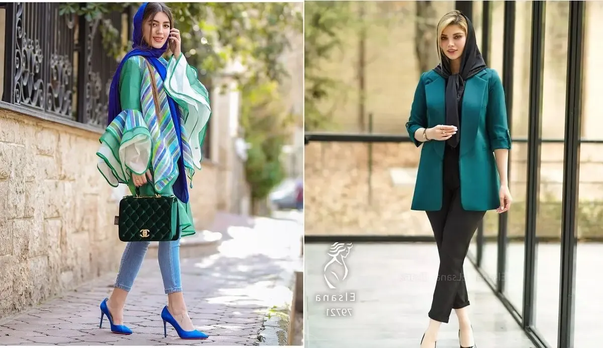 مانتوی سبز رو با شلوار چه رنگی ست کنیم؟