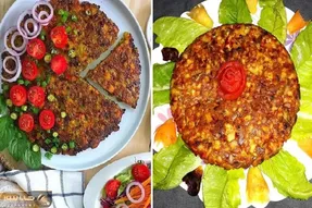 طرز تهیه کوکو هفت لشگر تبریزی / یه کوکوی ترد و خوشمزه با تمام نکات