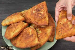 آموزش آشپزی؛ اگه سیب زمینی داری این پیراشکی خوشمزه رو حتما درست کن