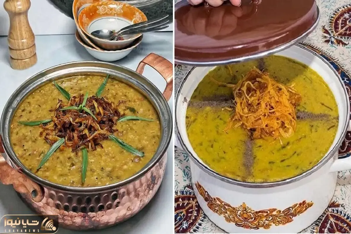 طرز تهیه آش بازاری کازرونی / غذای خوشمزه شیرازی با بهترین دستور