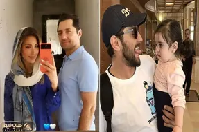 چیدمان خونه فوق العاده لاکچری بهرام رادان به سلیقه مینا خانومش / پسرشو میبره باشگاه!