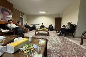 انتشار تصاویر جدید از حضور سید محمد خاتمی در جلسه مجمع روحانیون مبارز