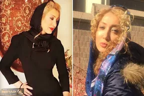 فیگور به قفلُ بند کشیده شده و طاق باز نگار عابدی که اصلا به سادگیه دودکش نمیاد؛ عجببب!