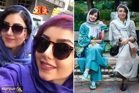 فِیس زیبا کرمعلی یه چیزای اروپایی داره برگ ریزون؛ فقط با یه جوجه روسری آخههه!
