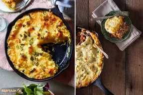 طرز تهیه پای سیب زمینی / یه غذای فوق العاده خوشمزه با دستور پخت راحت