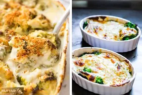 طرز تهیه گراتن بروکلی واسه اونایی که عاشق طعم های جدیدن؛ انگشت مَنگشت واست نمیمونه!