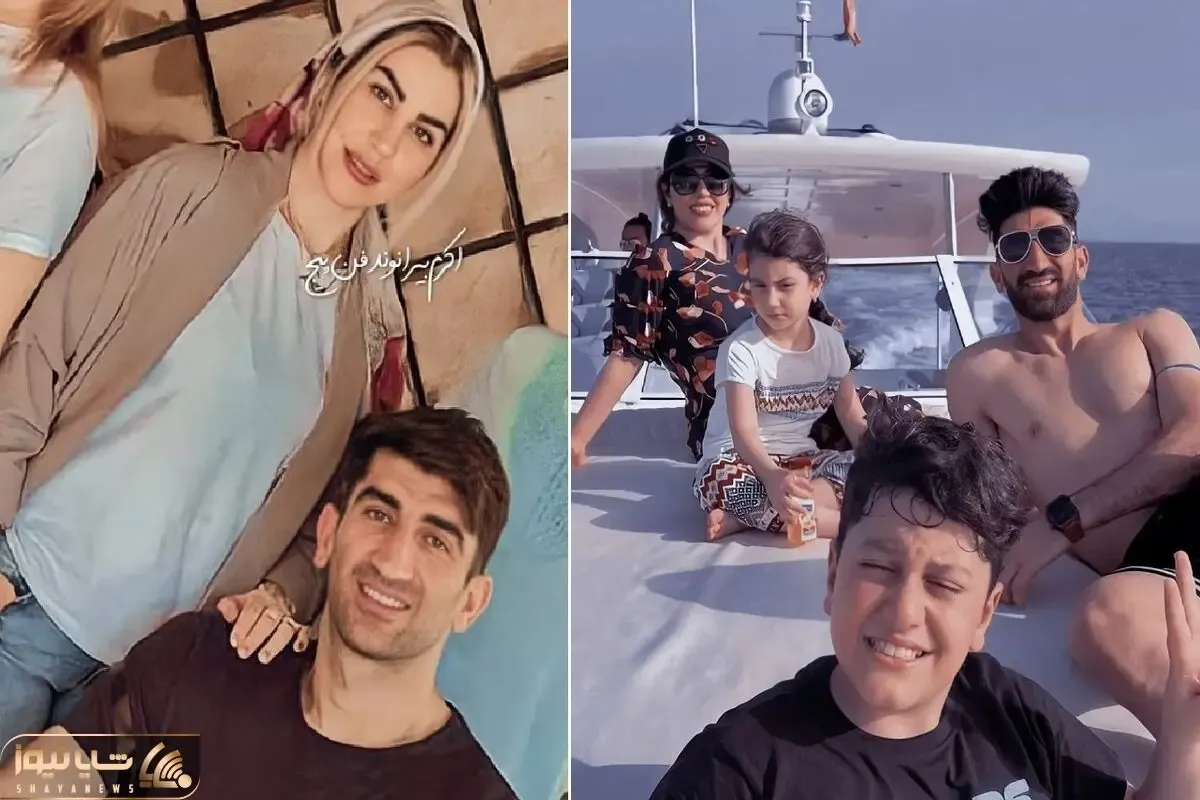 زنِ علیرضا بیرانوند واسه دوزار فالوور هنر نرمالوی دُخیشم رو کرد؛ استخر روباز چی میگه!