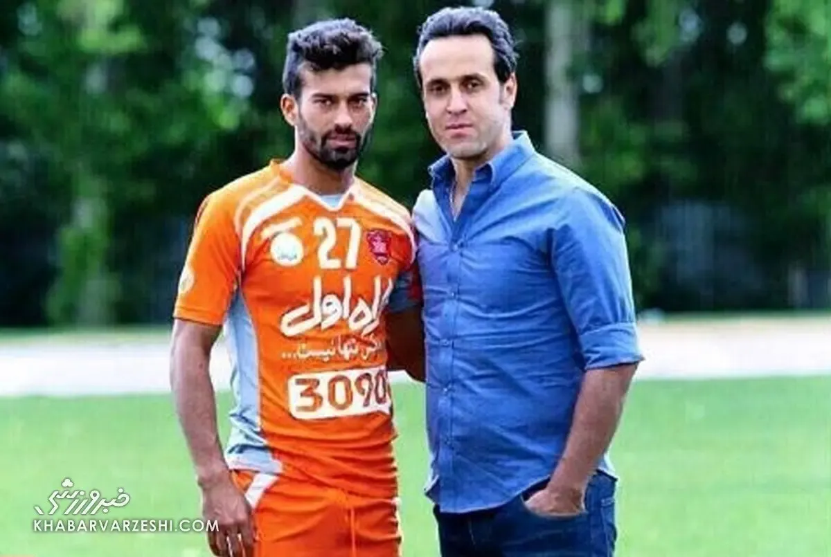 (عکس)؛ جدال جذاب رضاییان با علی کریمی!