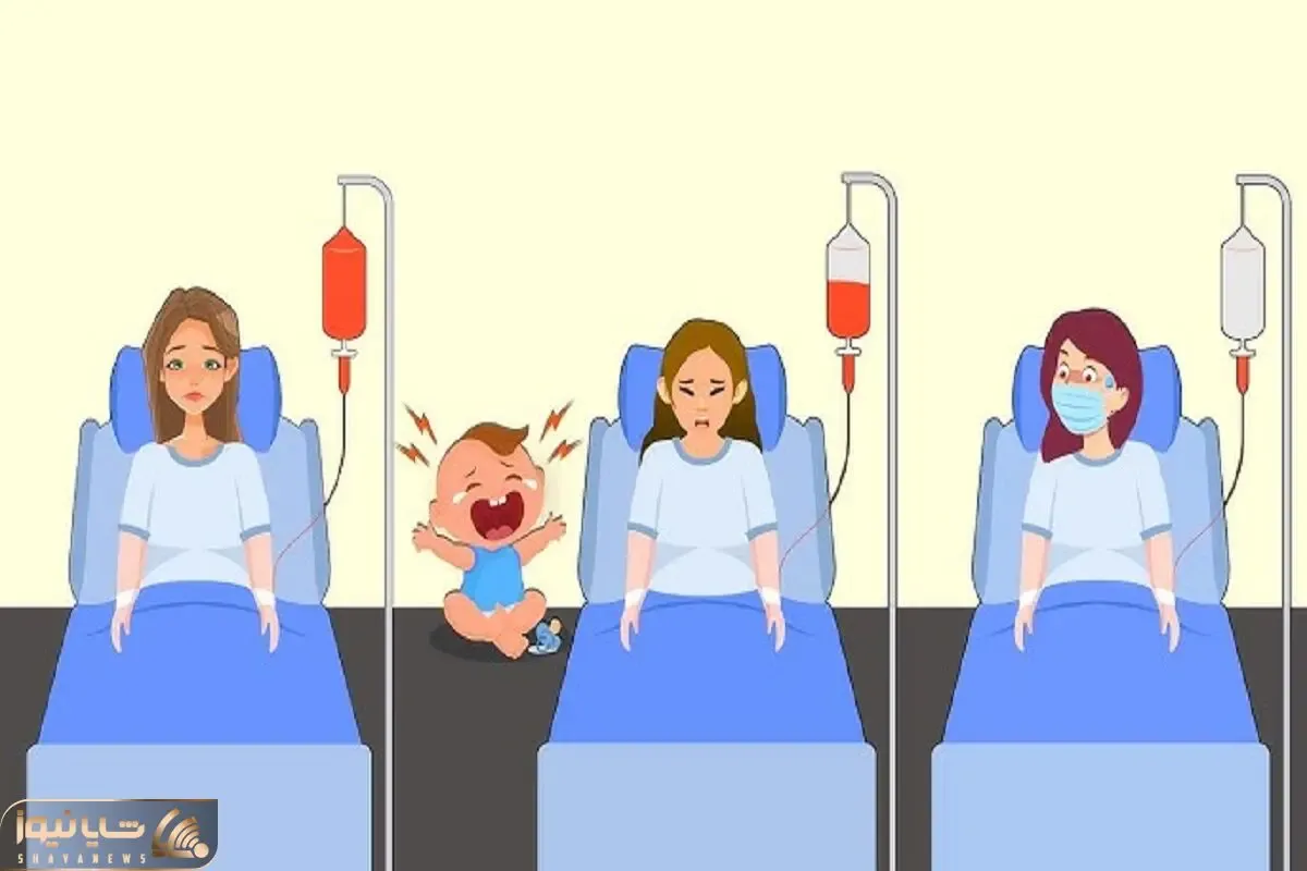 بازی فکری؛ اگه هوشت عین آتشفشان فوران میکنه مادر بچه نق نقو رو بین بیمارها پیدا کن
