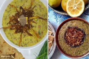 طرز تهیه آش سبزی شیرازی / خوشمزه ترین آش محلی که به راحتی آماده میشه
