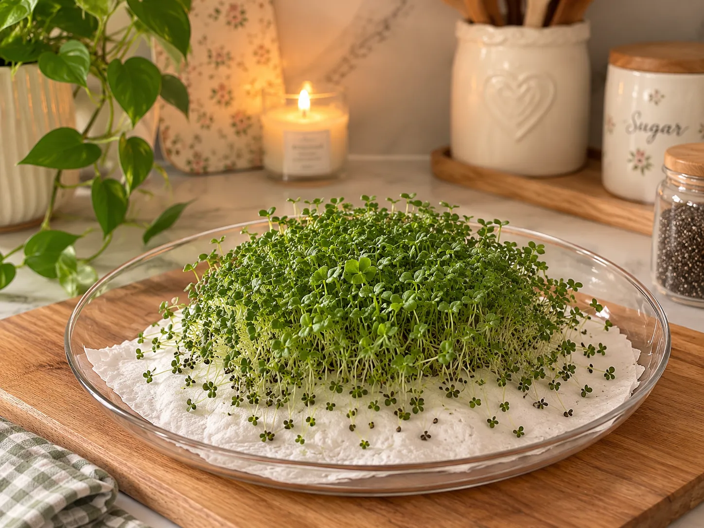 کاشت دانه چیا کاشت دانه چیا